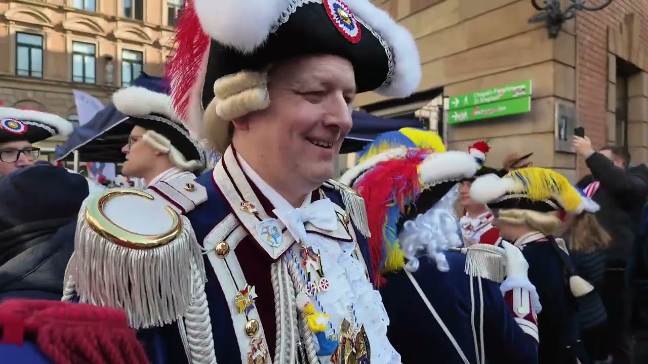 Kirschgartenfest 2025 der Mainzer Ranzengarde.
