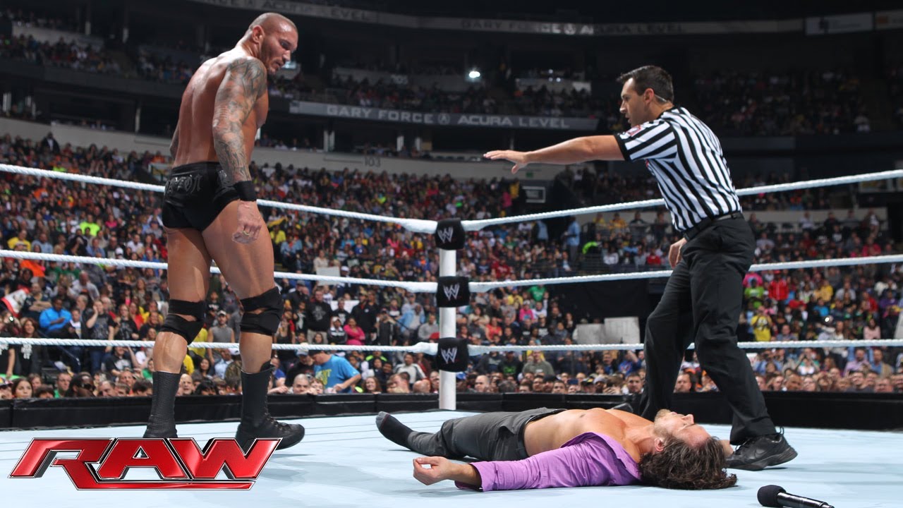 Brad Maddox vs. Randy Orton: Raw, Nov. 18, 2013