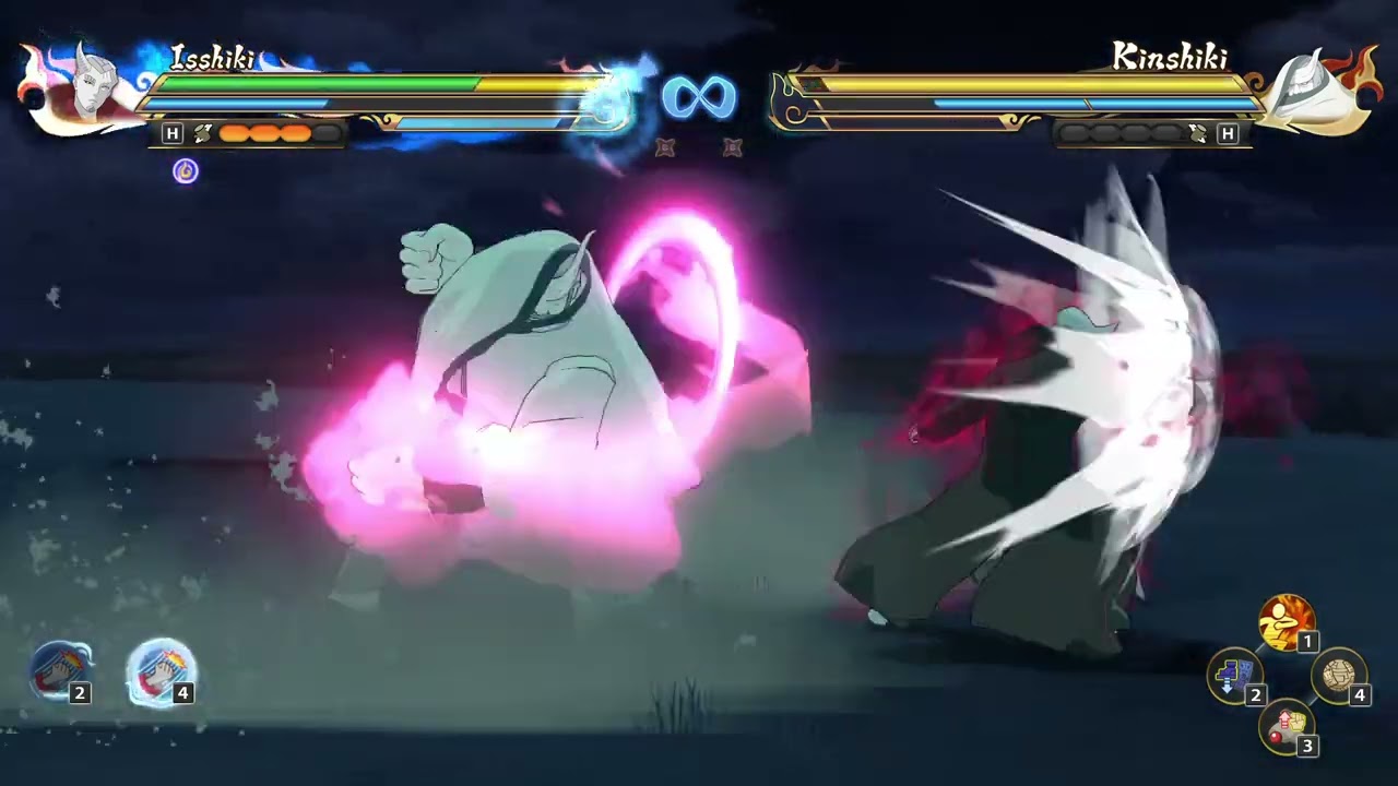 ISSHIKI VS KINSHIKI [] OTSUTSUKI BATTLE []