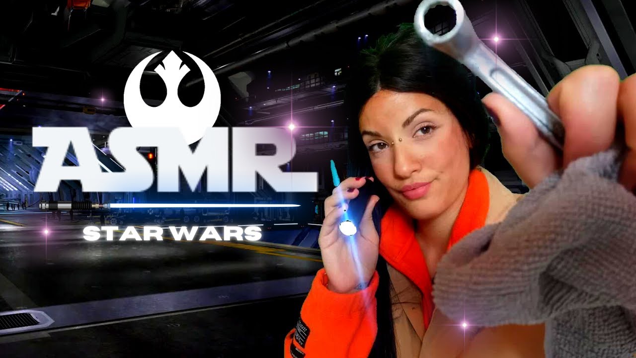 ASMR FR POV Fixing you roleplay. Star Wars je te répare avant ta mission. May the 4th be with you 🔧