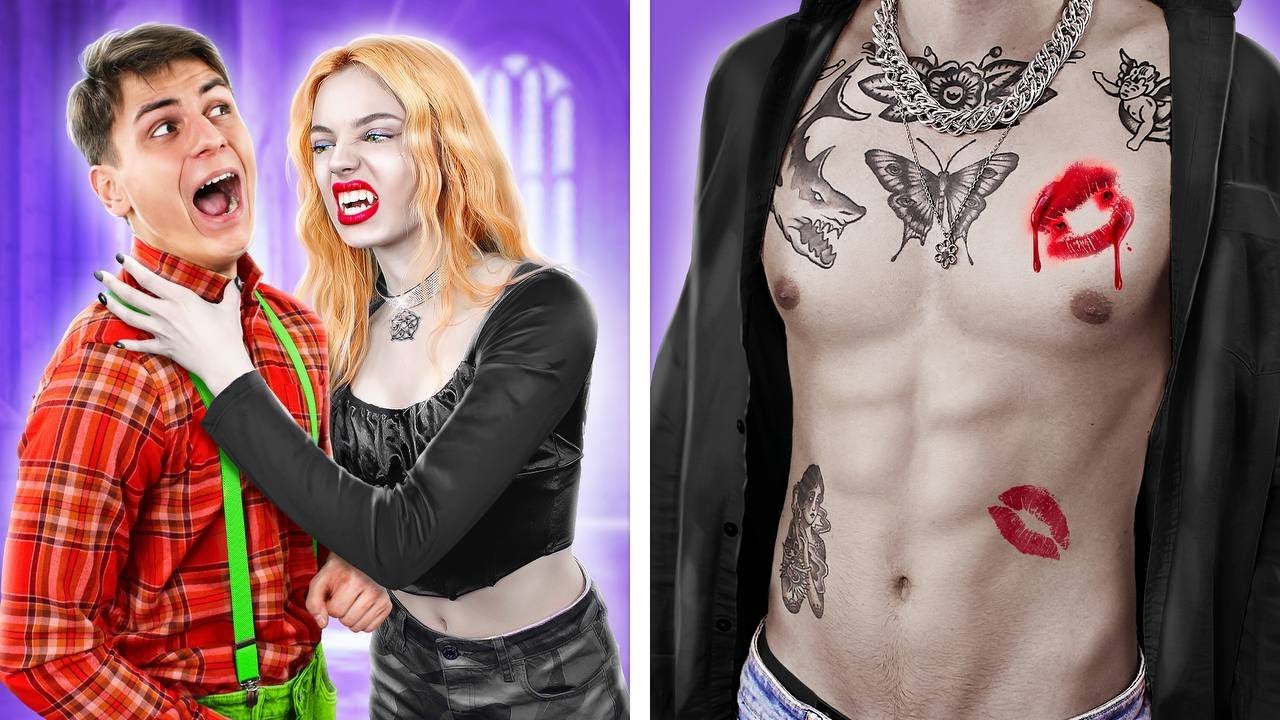 From Unpopular to Popular Vampire | Werewolves & Vampire School in Real Life