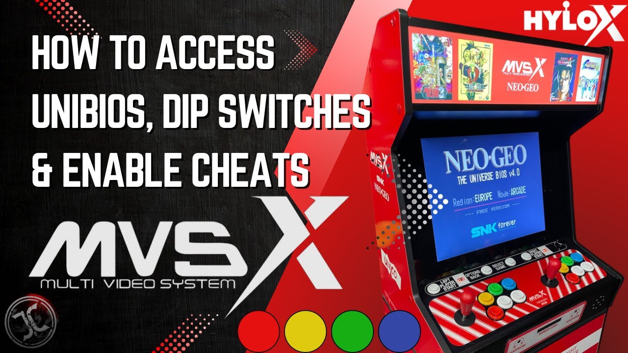 HyloX UniBIOS Guide: Cheats, DIP Switches & Hidden Menus (MVSX / Neo Geo) 🕹️👾  