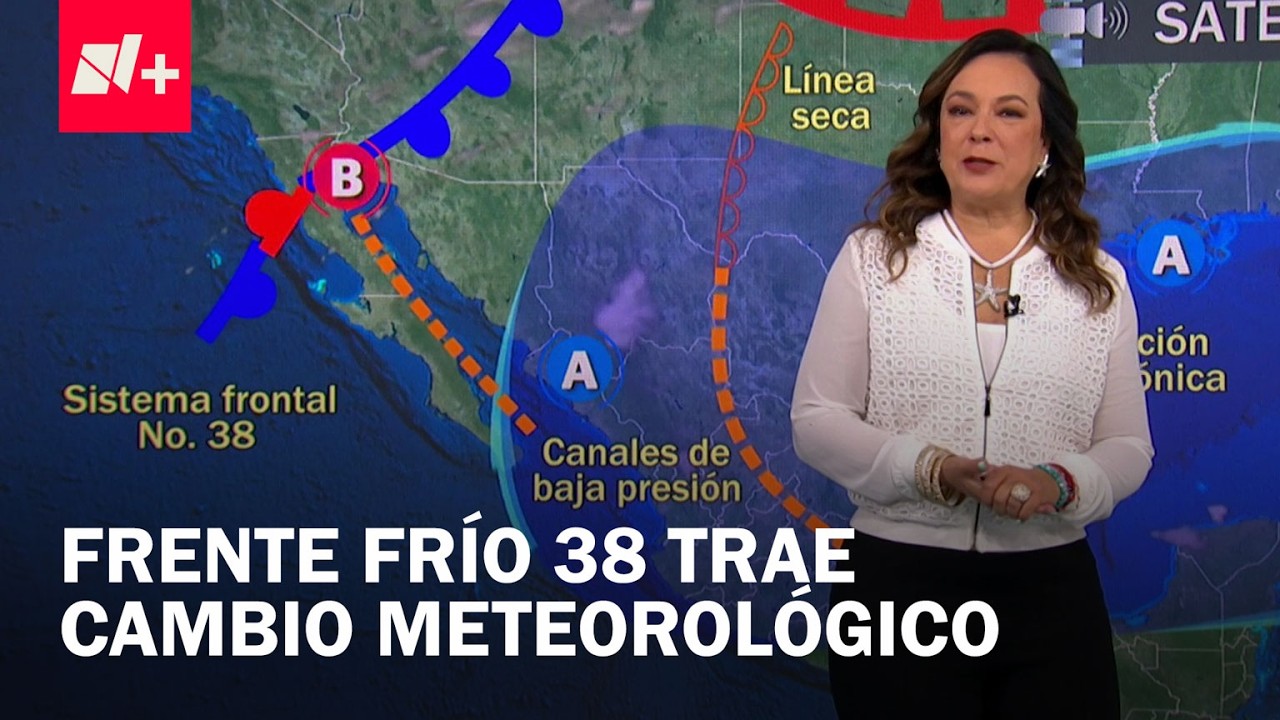 Clima en M&eacute;xico hoy 3 de marzo de 2026: Frente Fr&iacute;o 38 en el noroeste y norte