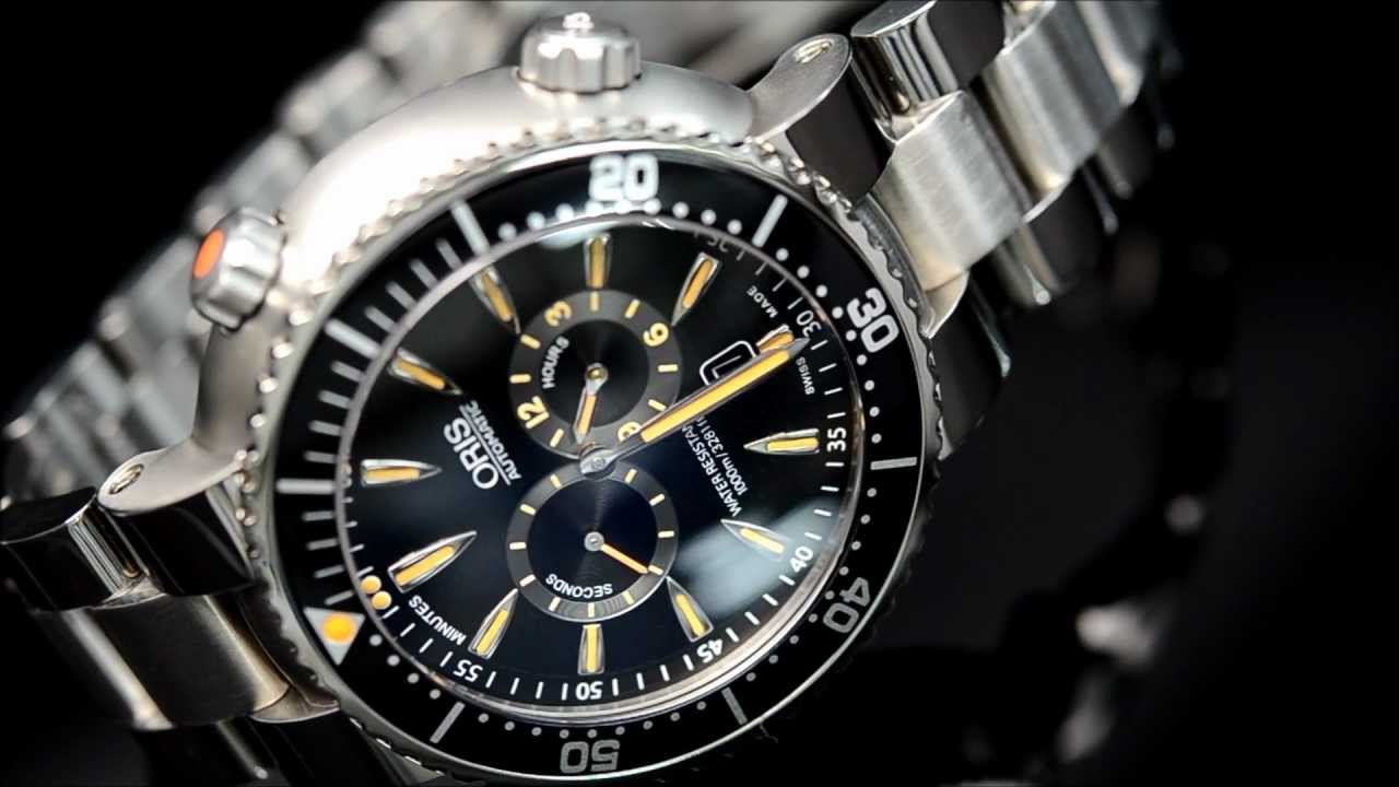 Oris Der Meistertaucher 649 7610 7164SET オリス レギュレーター　ダイバーズ