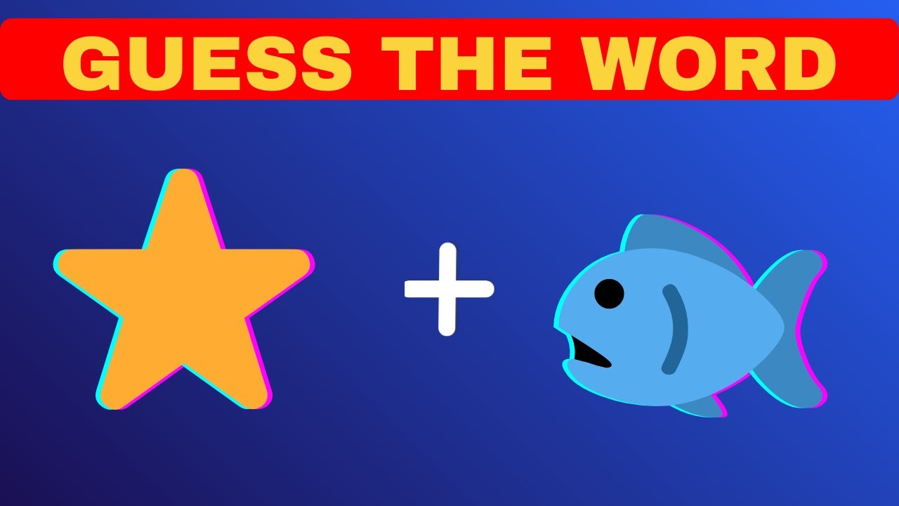 Guess The WORD By Emojis?  Quiz Emoji #2 Challenge 2026