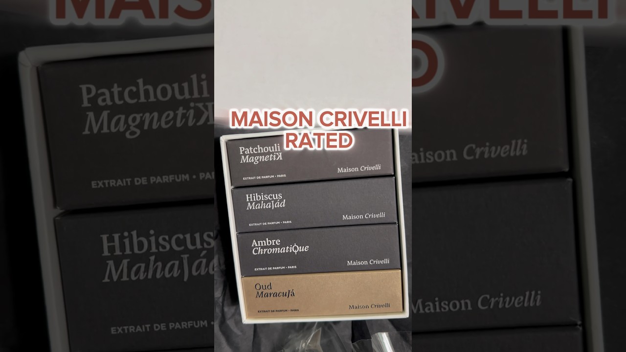 Rating Viral Niche Fragrances - Maison Crivelli
