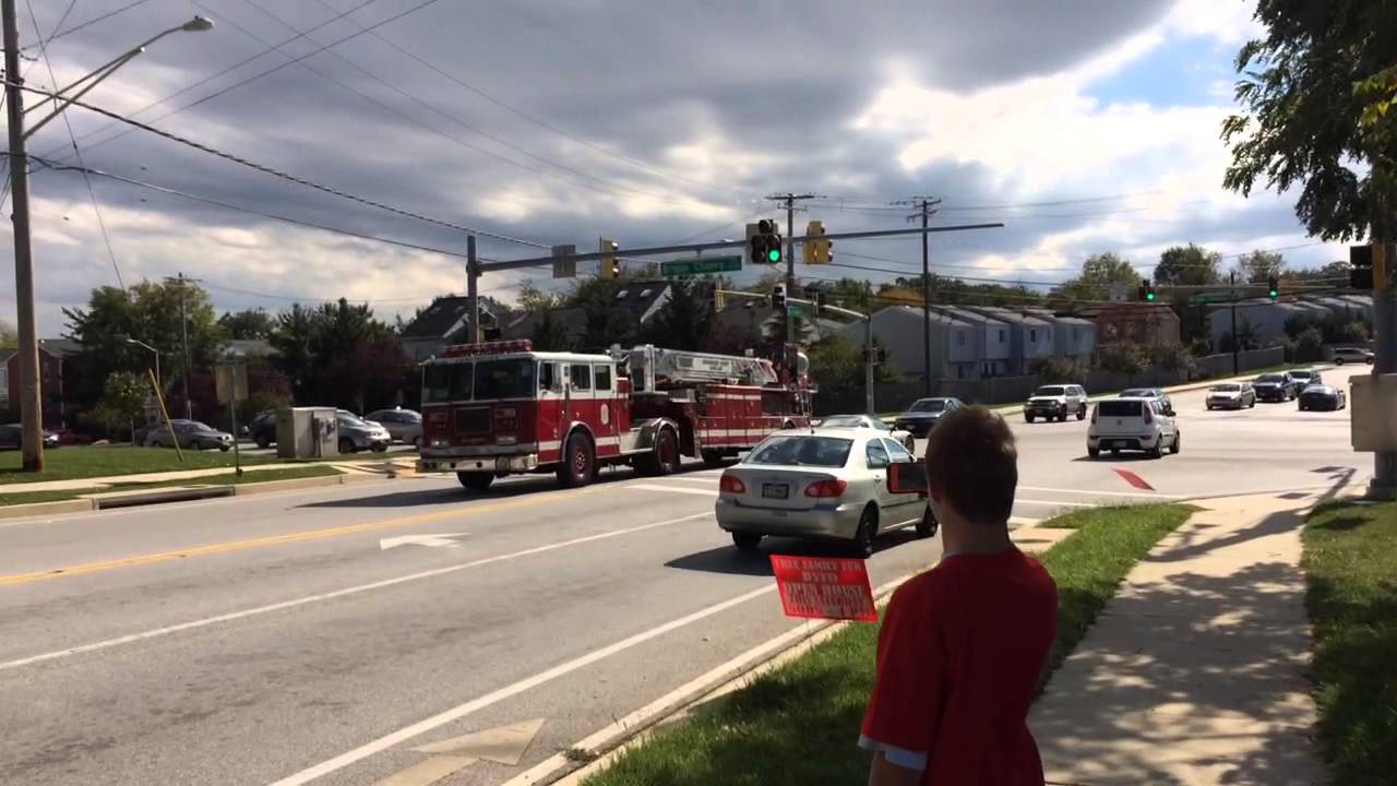 1997 MCFRS Reserve Truck 25/716 on the air