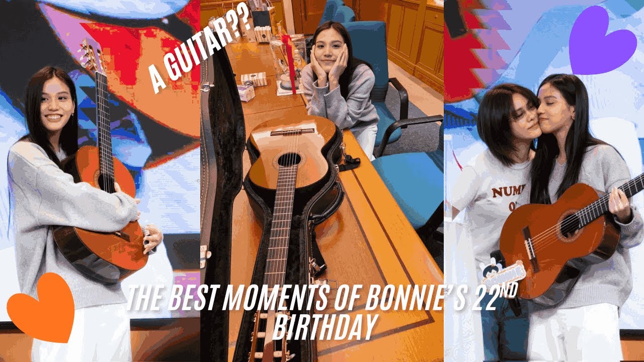 [ENG SUB] EMI SURPRISES BONNIE WITH A GUITAR??? | BEST MOMENTS FROM BONNIE'S 22ND BIRTHDAY PARTY