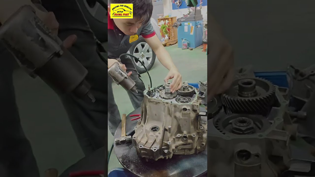 Đại tu hộp số tự động Honda Civic khắc phục tình trang giật số tại Garage ô tô Vương Phát