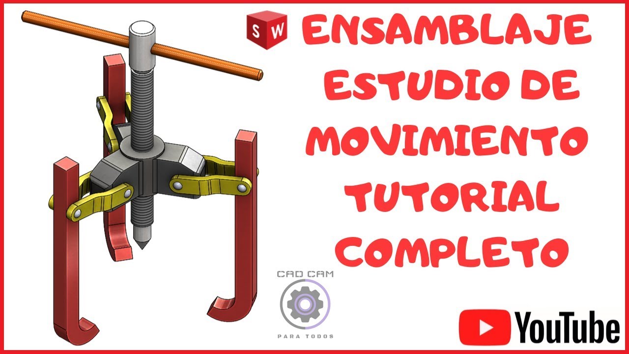 solidworks 2020 ensamblaje movimiento