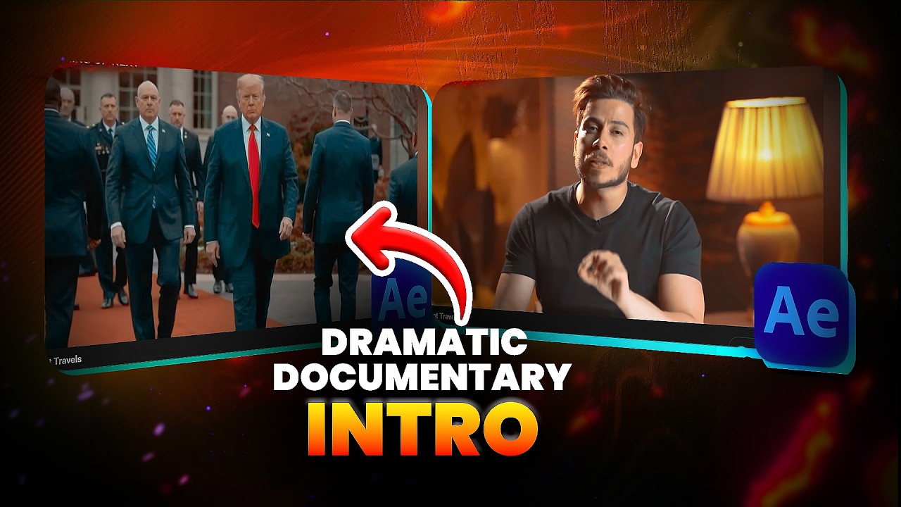 How to Edit Documentary Videos Like Nitish Rajput  in After Effects | Intro Style Breakdown