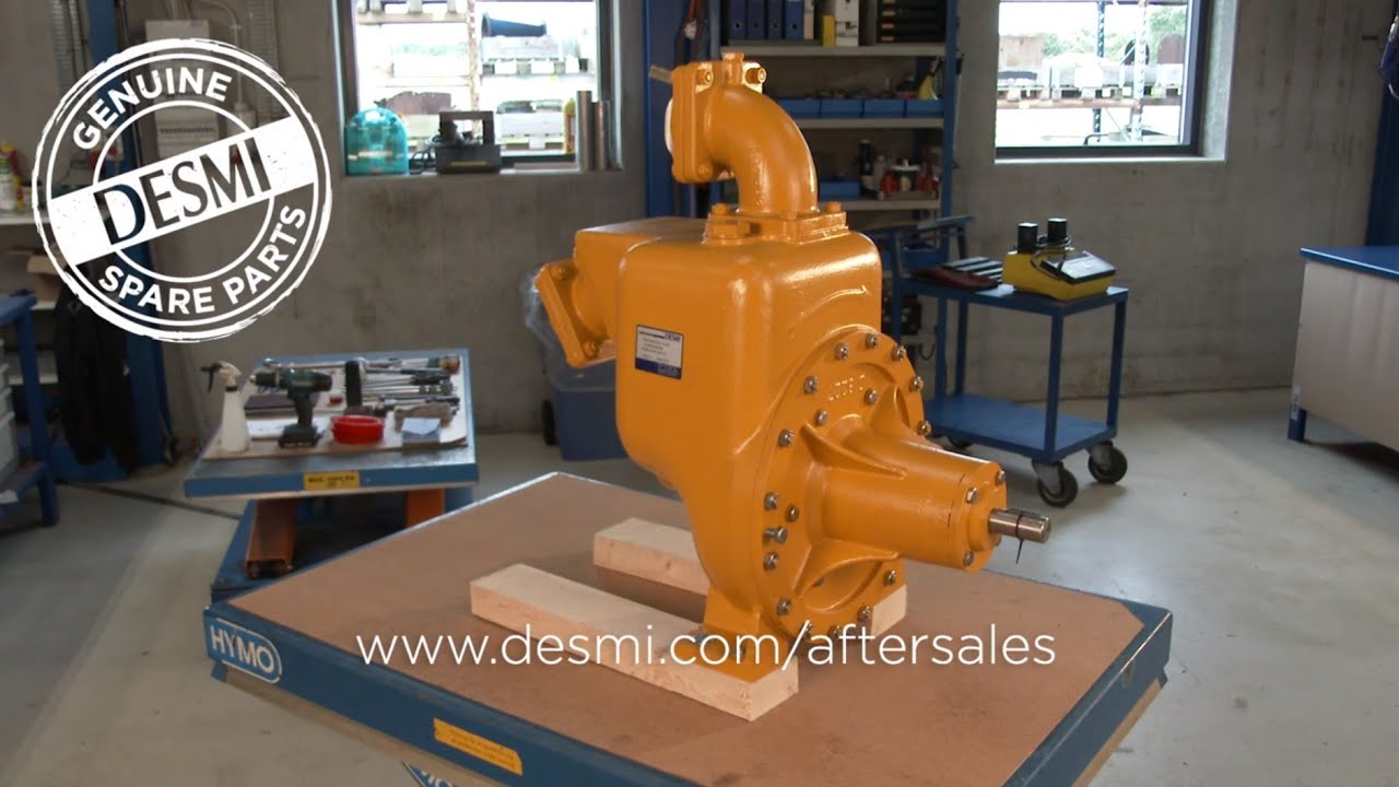 DESMI Overhaul Video SA Self Priming Centrifugal Pump SA80 – 220/17