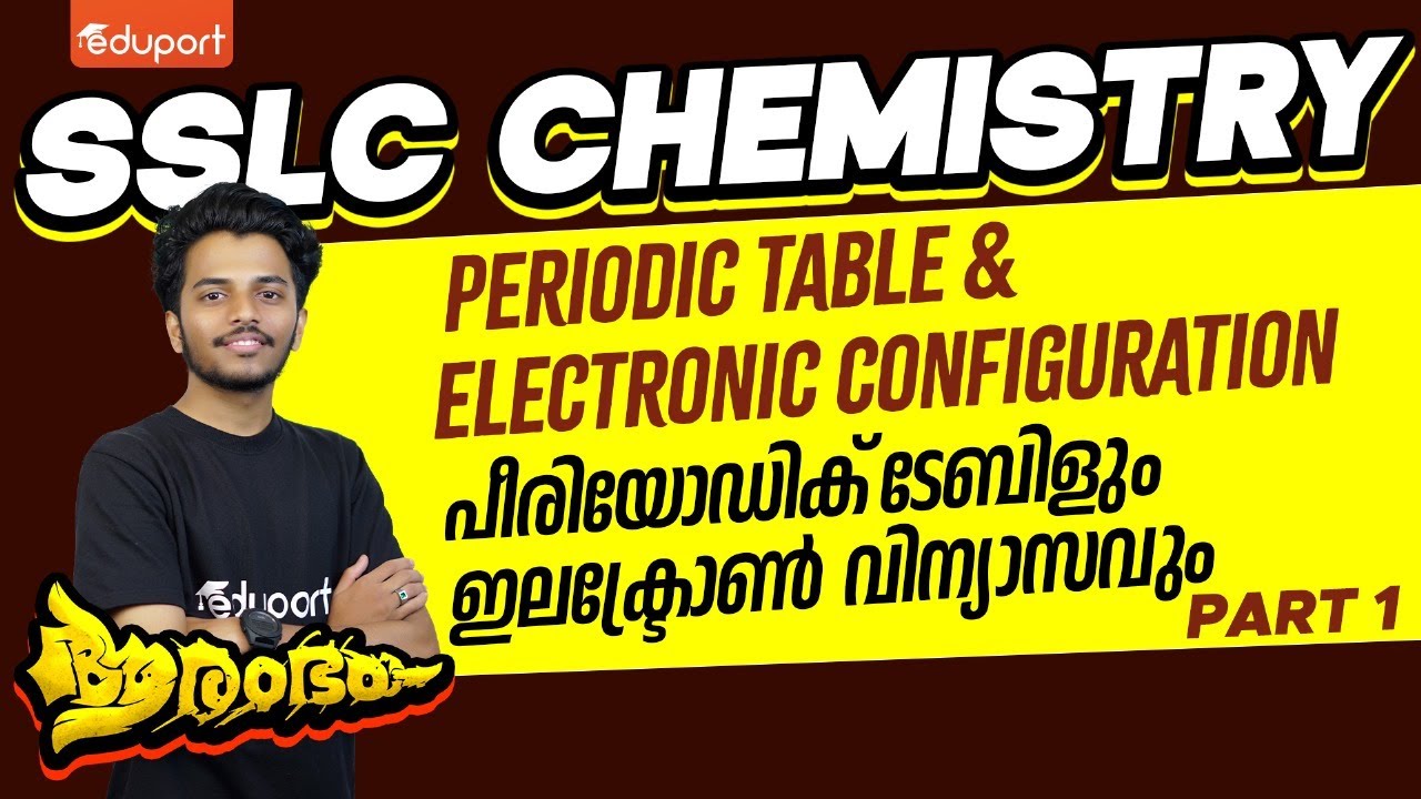 SSLC Chemistry | Chapter 1 -  Periodic Table and Electronic Configuration - Part 1 | Eduport SSLC