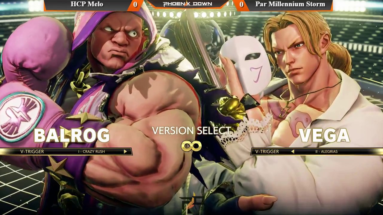 Phoenix Down #28 SFV Round Robin Round 2. HCP Melo (Balrog) vs Par Millennium Storm (Vega)