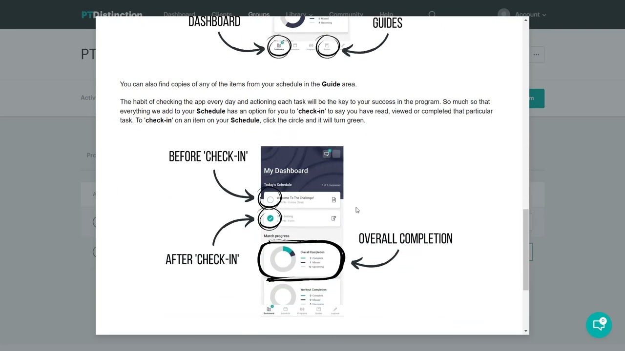 Perfect Onboarding for Online Personal Training Clients in Under 10 seconds with PT Distinction
