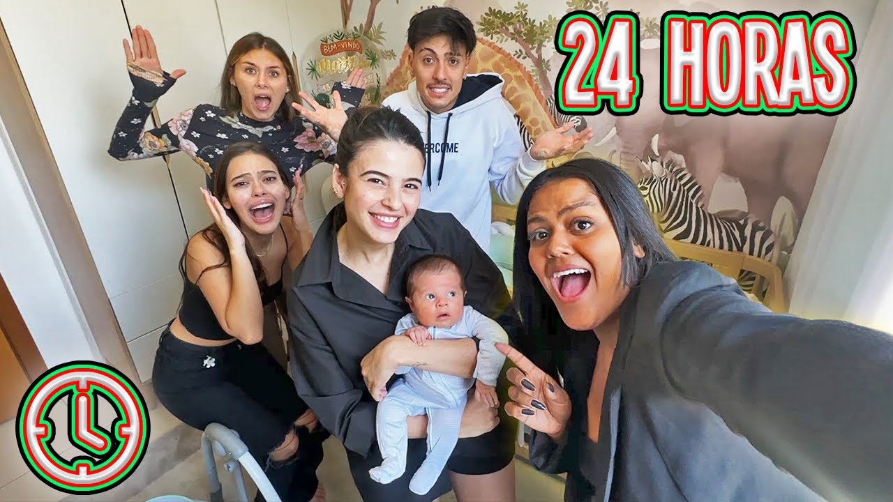 24 HORAS SENDO MÃE DO BABY LOURES !!!