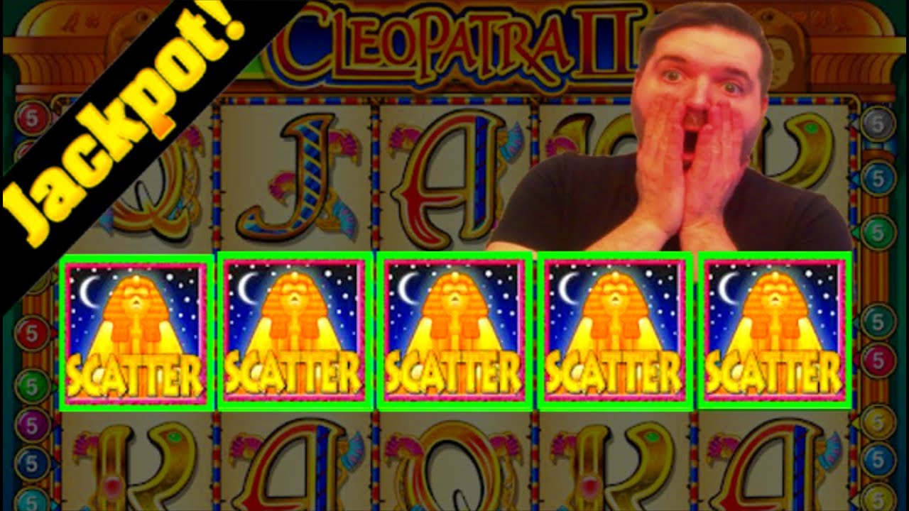 HIGH LIMIT Cleopatra II Slot Machine & More Using The ONE LINE BETTING Method!