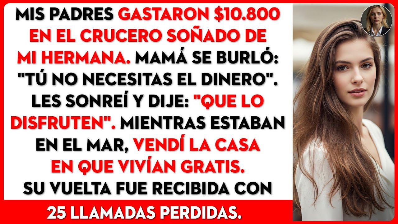 Usaron mi CC para un crucero de lujo de $10.800. Por venganza, vendí la casa donde vivían.