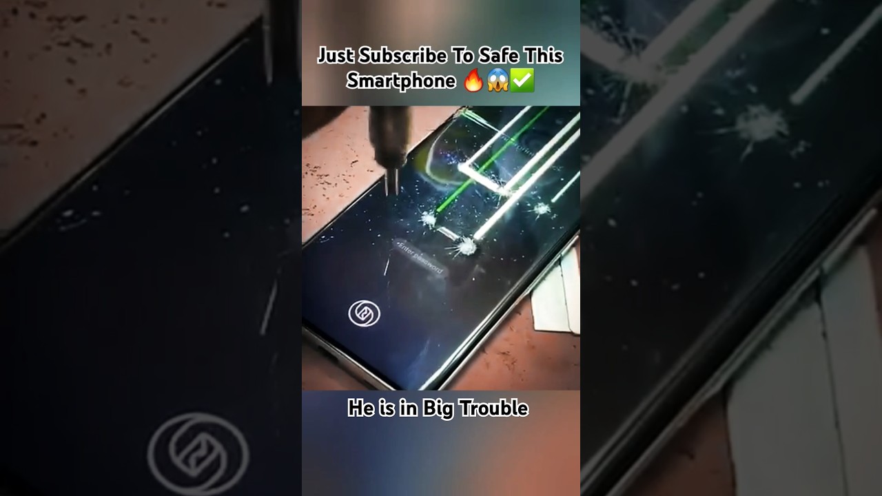 Why He Doing This🔥😱#ytshorts #tech #trend #mobilesphone #smartphone #experiments
