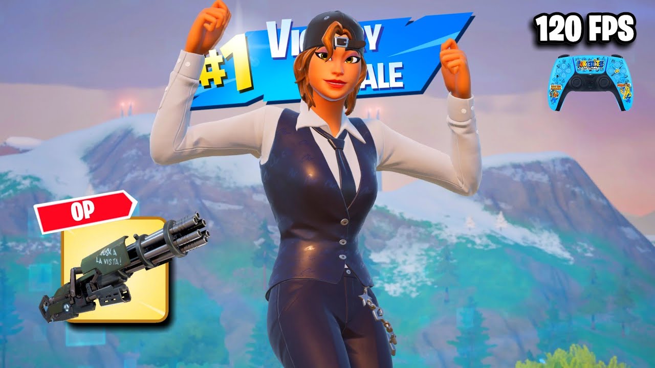 NEW Clix Sparx Skin + OP Mythic Brutus' Minigun! (Fortnite Chapter 6 Season 2 | PS5 120 FPS)