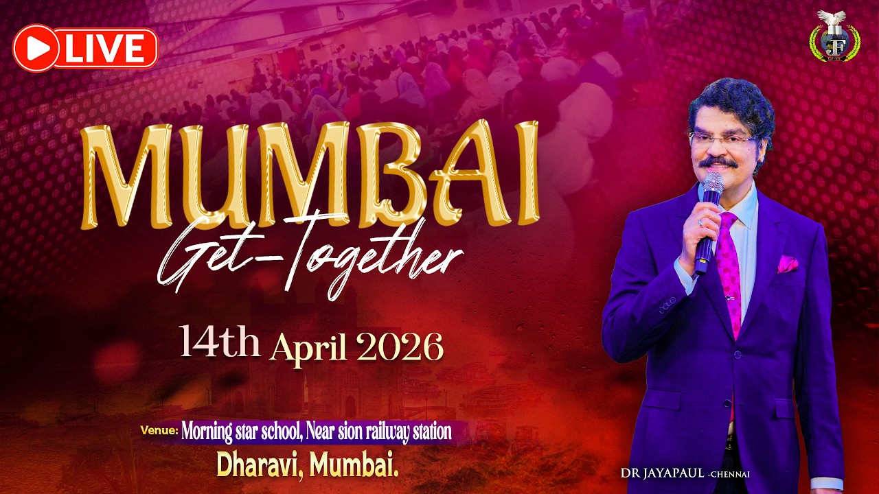 Live from Mumbai | 14-Apr-2026 | Dr Jayapaul