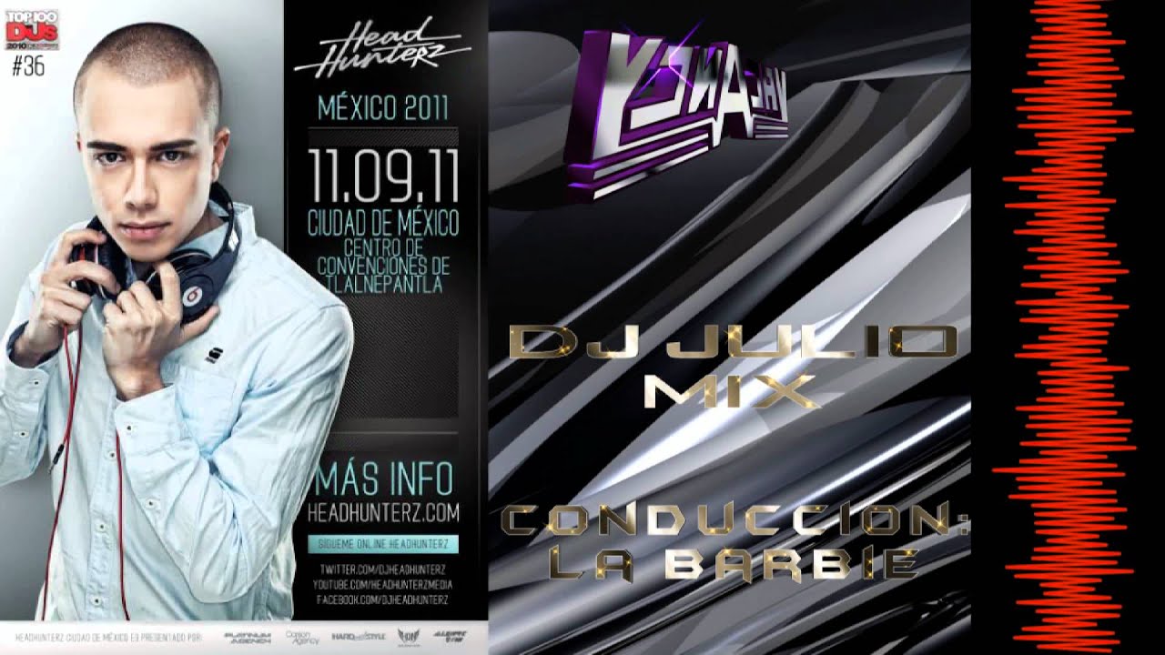 Dj Julio Mix Vacancy Headhunterz Mexico 2011 parte 1/3