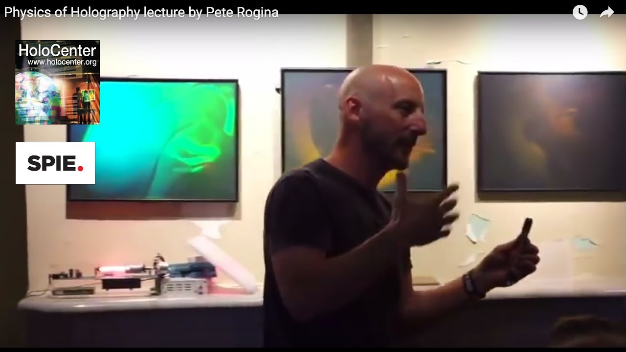 Physics of Holography lecture by Pete Rogina
