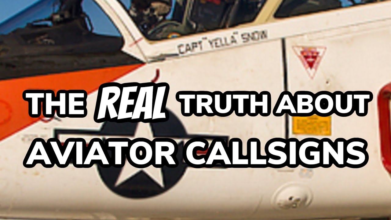 The REAL Truth About Aviator Callsigns