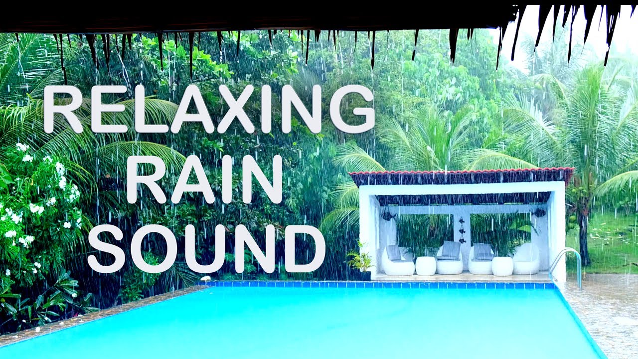 RELAXING RAIN SOUND,  Soothing Rain Pattern, Sleep, Study, Stress Relief, Relaxation, Concentration.