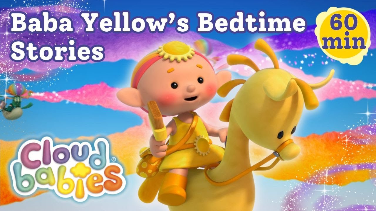 Baba Yellow's Best Bedtime Stories 💛 | Cloudbabies Sleep Compilation