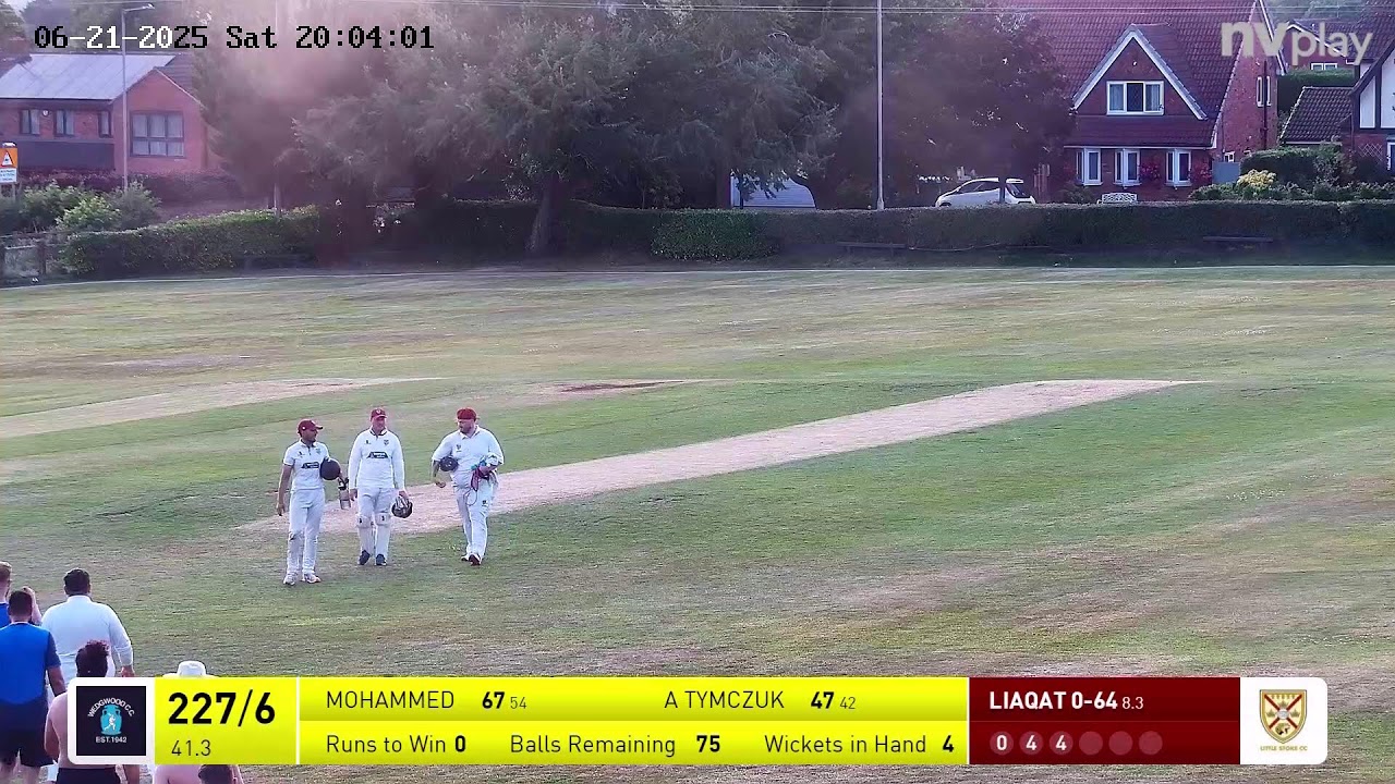 Little Stoke 1st XI vs Wedgwood 1st XI