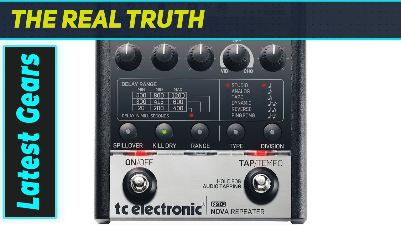 TC Electronic RPT-1 Nova Repeater: Stereo Delay Powerhouse