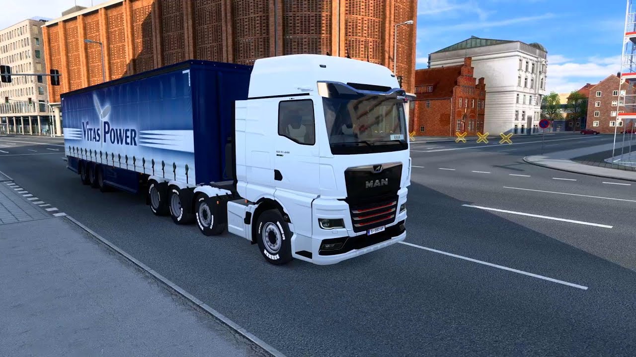 ETS2 Transporting Empty pallets in Germany - Euro Truck Simulator 2