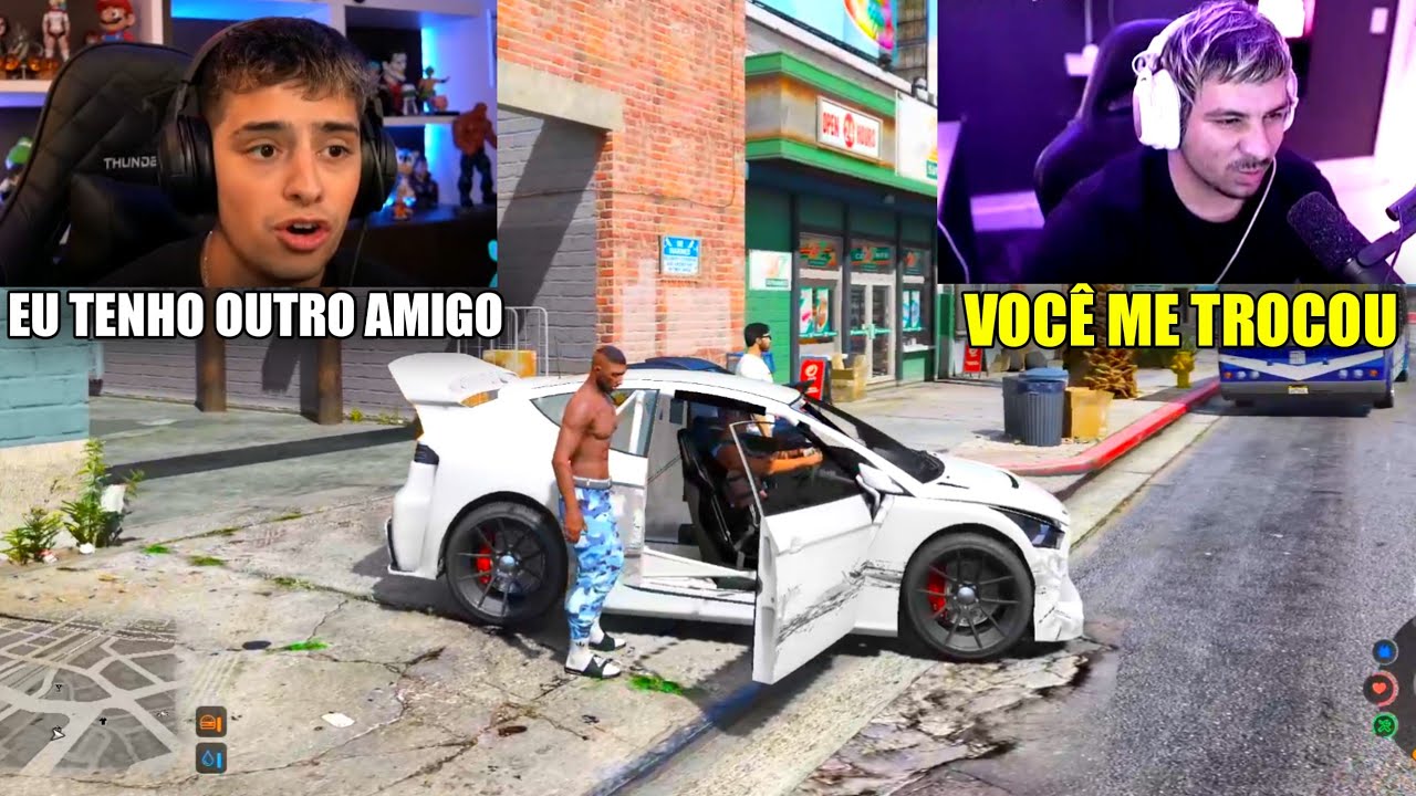 CONNOR TROCOU O CJ! ELE FICOU PUT0 !!!