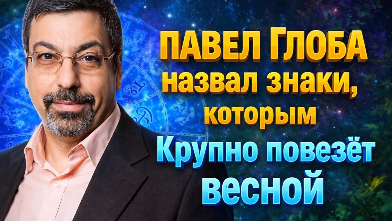 Павел Глоба назвал знаки, которым Крупно повезёт весной .