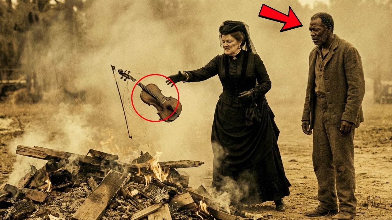 LE BARON LAISSA UN VIOLON CASSÉ EN HÉRITAGE À L'ESCLAVE ! LA BARONNE LE JETA, MAIS DANS LE BOIS...