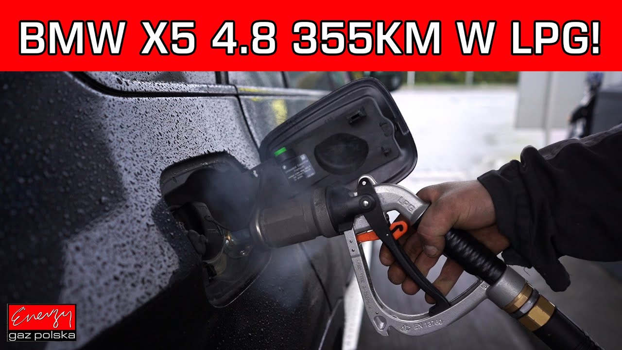 Tak jeździ BMW X5 4.8 355KM 2007R po montażu BRC SQ P&D w Energy Gaz Polska!