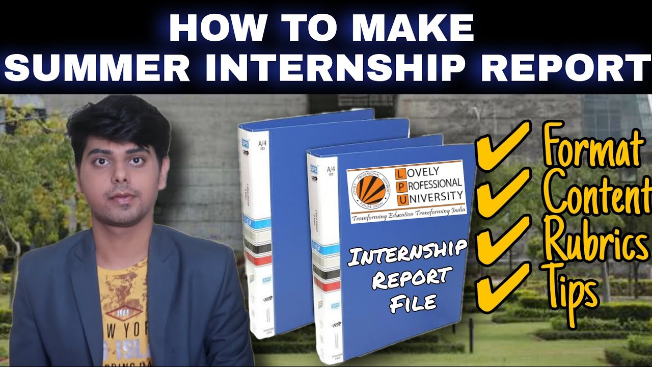 how to Prepare SUMMER INTERNSHIP REPORT || how to Make SUMMER TRAINING REPORT ( for BBA, B.com, MBA)