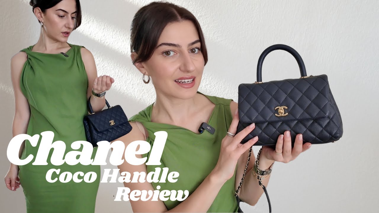 Обзор сумки CHANEL Coco Handle и что в неё помещается | NihalTab