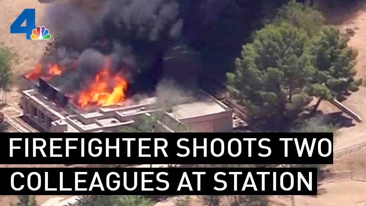 Firefighter Shoots Two Colleagues, Killing One, Critically Wounding Another | NBCLA