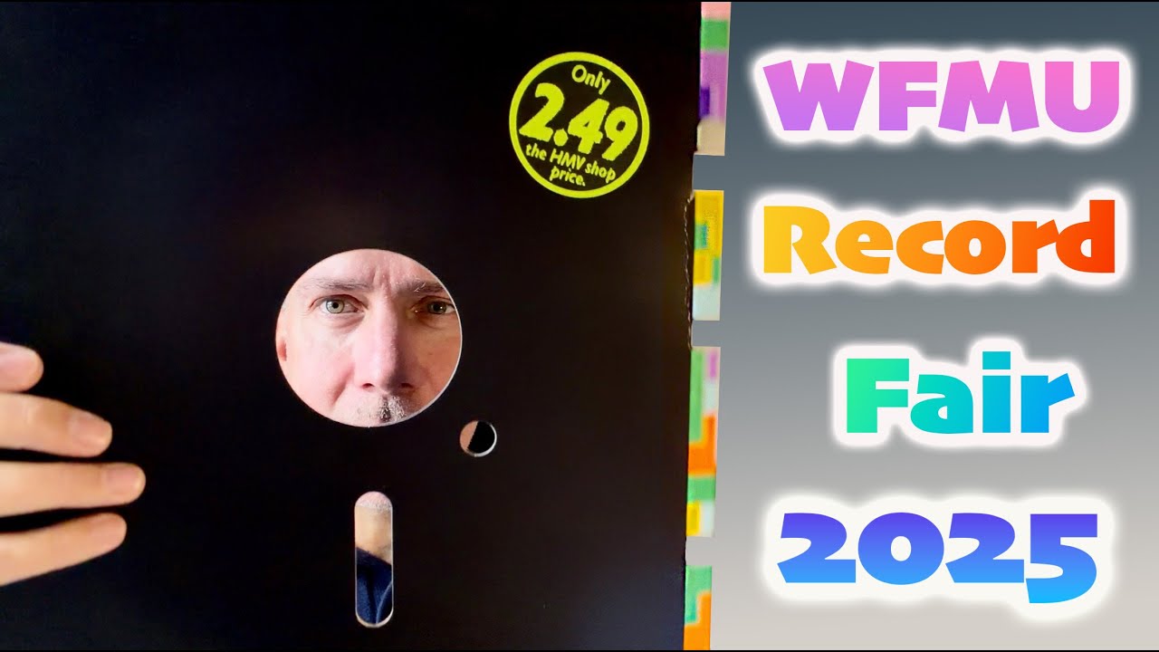 Ярмарка звукозаписи WFMU 2025 | Виниловый рай в Нью-Йорке!
