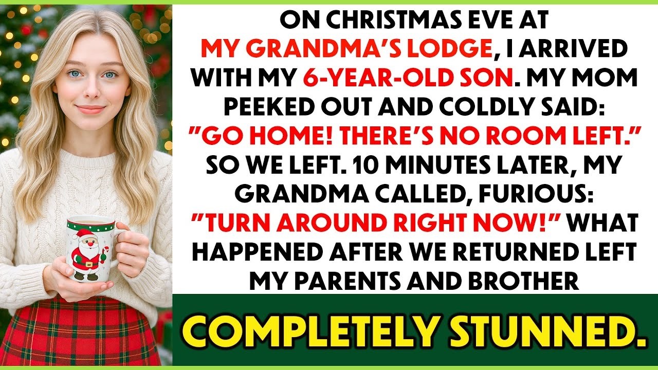 Kicked Out On Christmas Eve — What My Grandma Did Left Everyone Speechless...