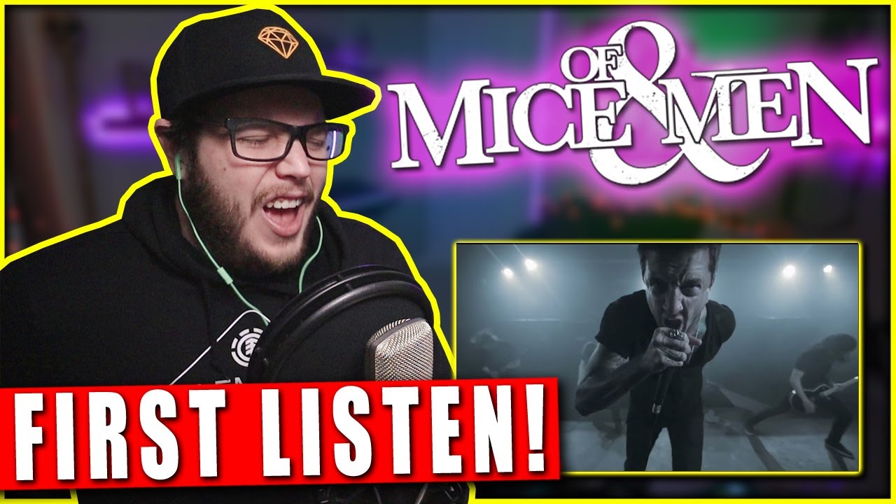 FIRST TIME HEARING!! | OF MICE & MEN - 