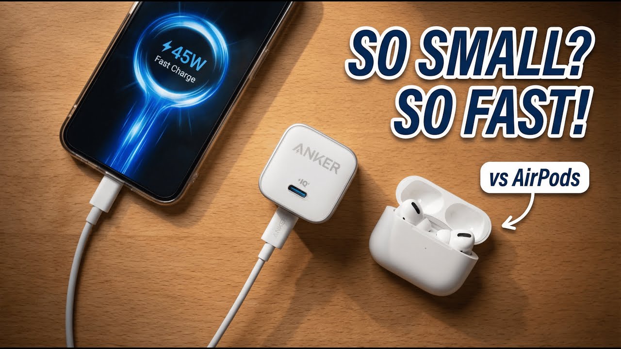 Anker Nano Charger 45W Review: Smallest GaN Charger That Fits in Your Pocket!