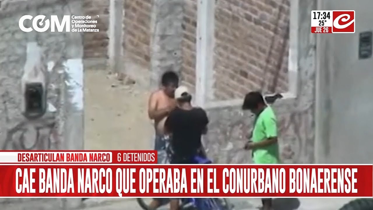 Así cayó una banda narco que operaba en el Conurbano bonaerense