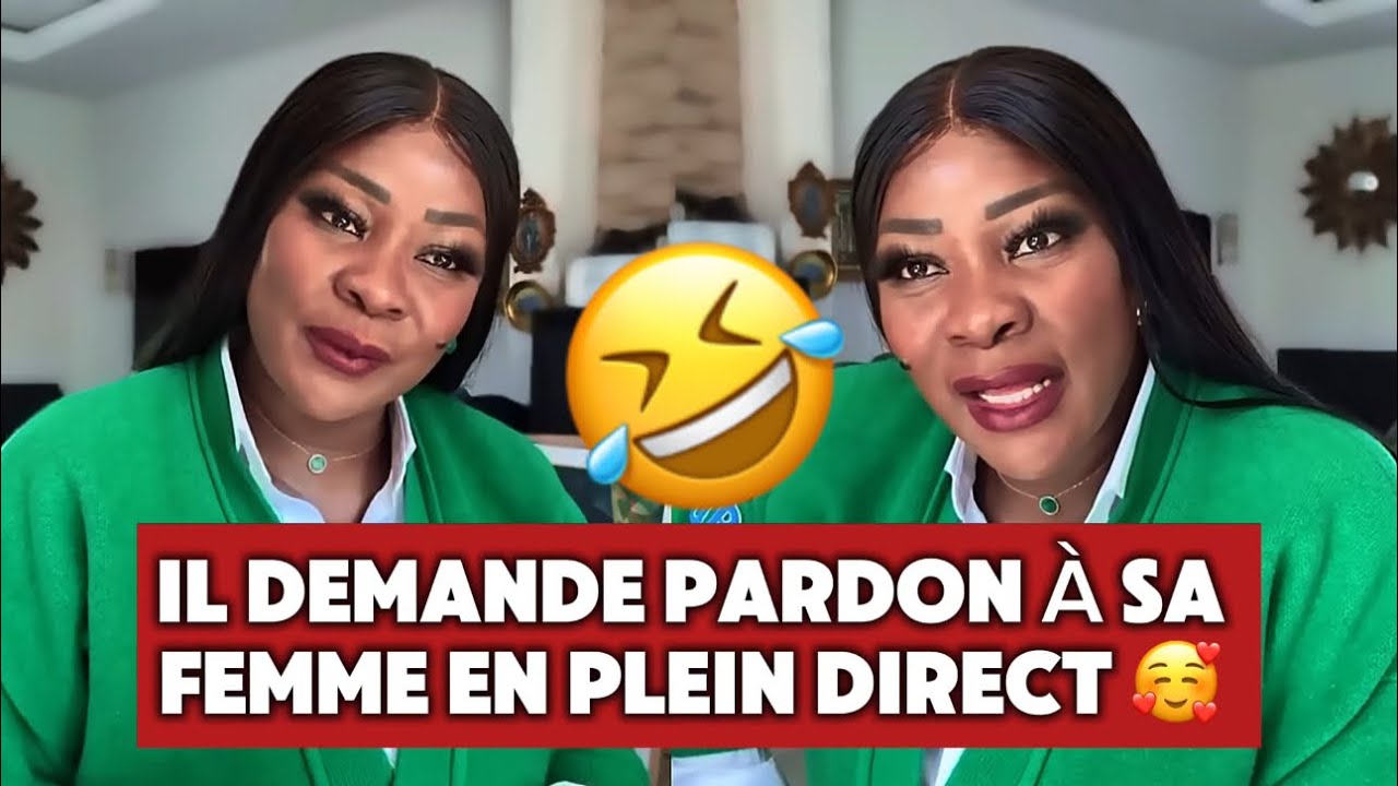🚨🤣 IL DEMANDE PARDON À SA FEMME EN PLEIN DIRECT 