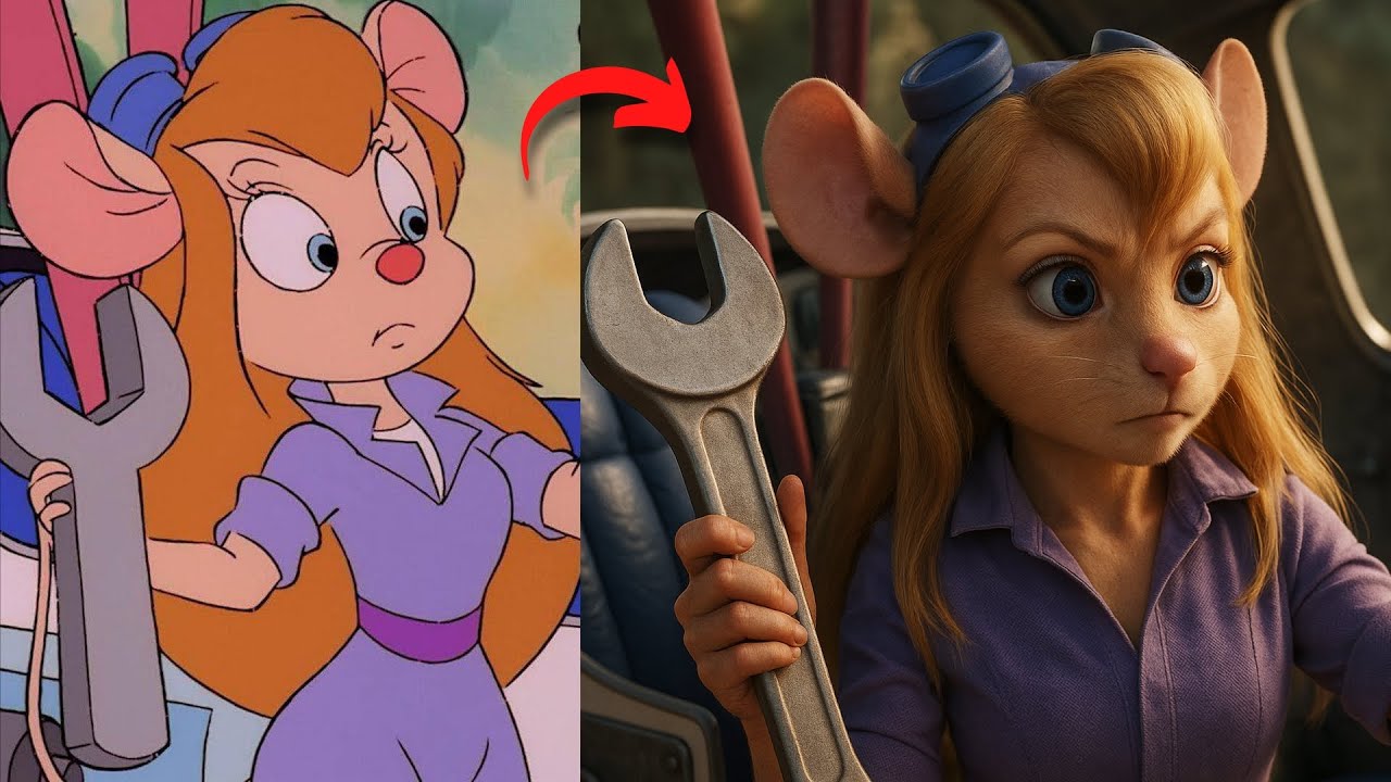 Chip ’n Dale in Real Life | Hyper-Realistic Transformation