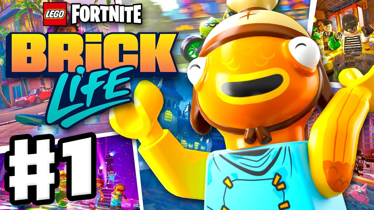 LEGO Fortnite Brick Life! All New Social Experience!