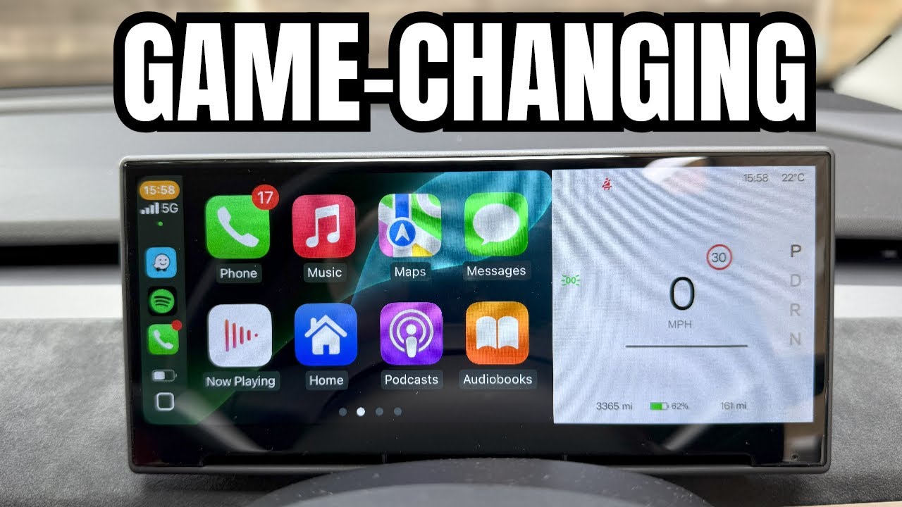 Game-Changer for Tesla Model 3/Y? TESERY 9'' CarPlay Dashboard install & Review!
