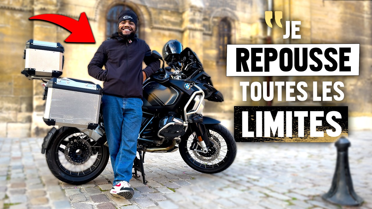 MORGAN CHARRIERE : SON ACCIDENT ATYPIQUE, L'AMOUR du RISQUE & sa BMW 1250GS !